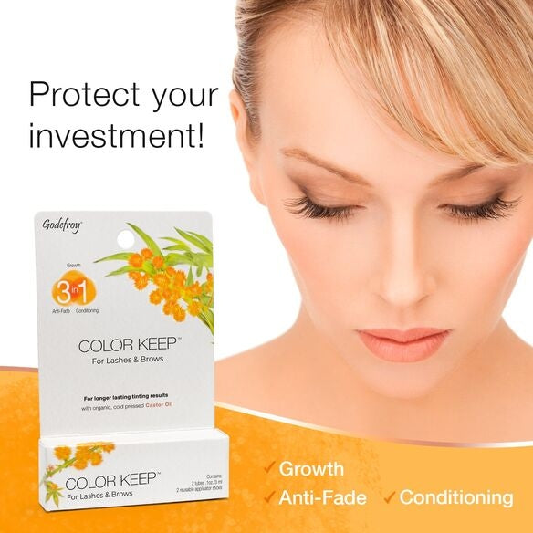 GodefroyBeauty COLOR KEEP FOR LASHES AND BROWS Lash & Brow Growth Treatments Tan