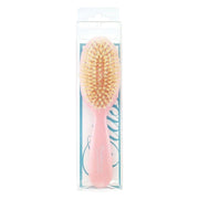 Creative Pro Hair Tools Classic Toddler/Baby Soft Boar Bristle Hair Brush-Colors-Blue-Pink-Silver Hair Brush White Smoke Silver,Blue,Pink