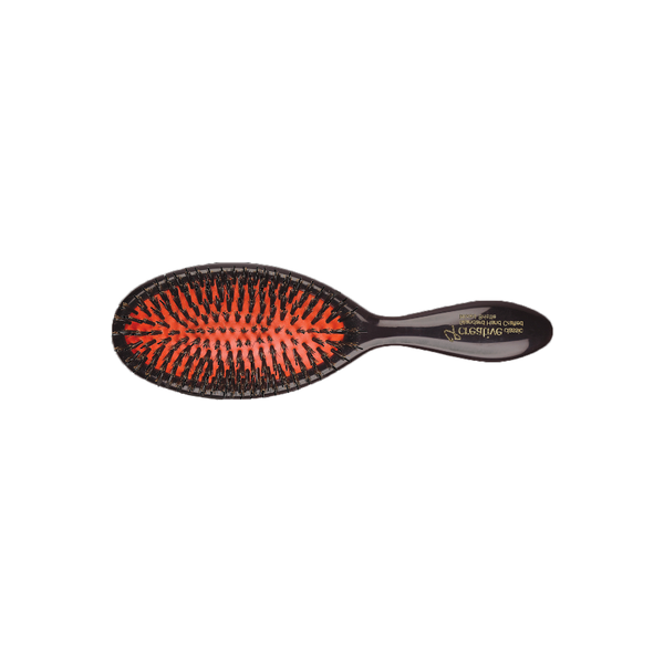 Creative Pro Hair Tools Classic Signature Paddle Boar Bristle Hair Brush Hair Brush White Smoke Standard Boar Bristle