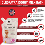 Warren London Cleopatra's Doggy Milk Bath Spa Product White Smoke 32oz,12oz