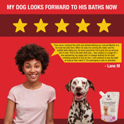 Warren London Cleopatra's Doggy Milk Bath Spa Product Firebrick 32oz,12oz