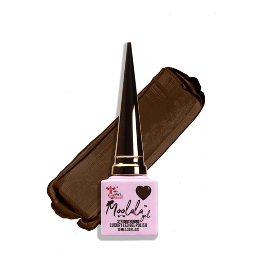 minimanimoo Moolala™ 2 Step Gel - #22 Cocoa Powder Nail Polish Dark Slate Gray