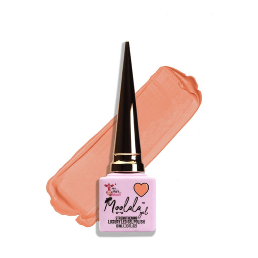 minimanimoo Moolala™ 2 Step Gel - #8 Coral Reef Nail Polish Dark Salmon