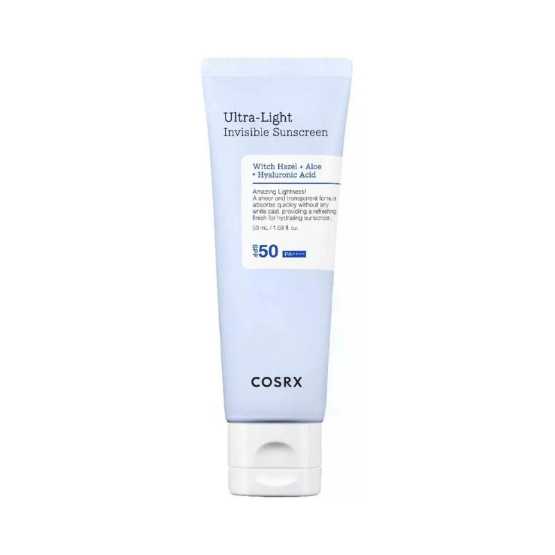 AsiaBeautyMall Cosrx Ultra-Light Invisible Sunscreen SPF50 PA++++ Sunscreen White Smoke