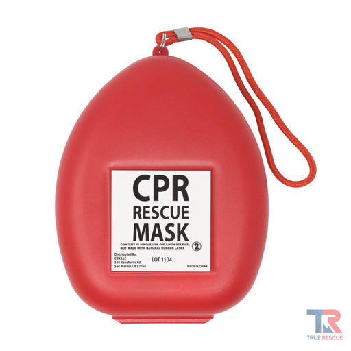 True Rescue CPR Pocket Mask Kit White Smoke