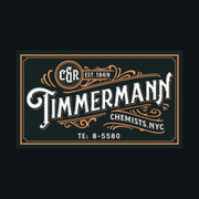 WhollyKaw Wholly Kaw Timmermann Classic 1869 Shaving Collection Shaving Set Black Shaving Soap 4 oz