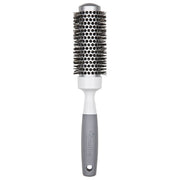 Creative Pro Hair Tools Pro-Silver Nano and Wavy Ion Bristle Hair Brush Hair Brush White Smoke 131-NANO (2")