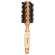 Creative Pro Hair Tools Eco-Friendly Boar Bristle Round Hair Brush Hair Brush White Smoke CR4 (2.25")