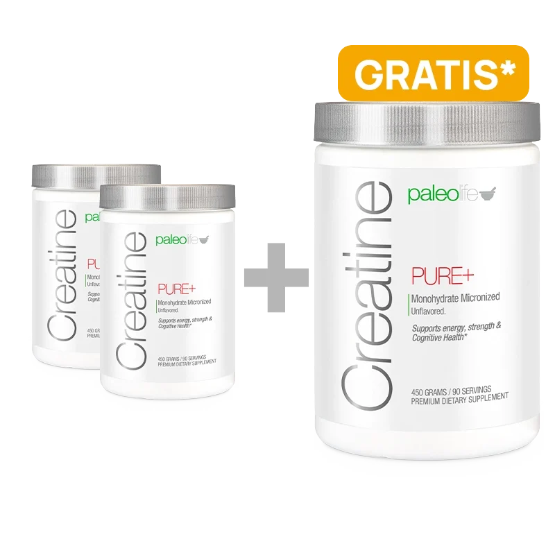 Paleolife Creatine Pure+ Black 3x2