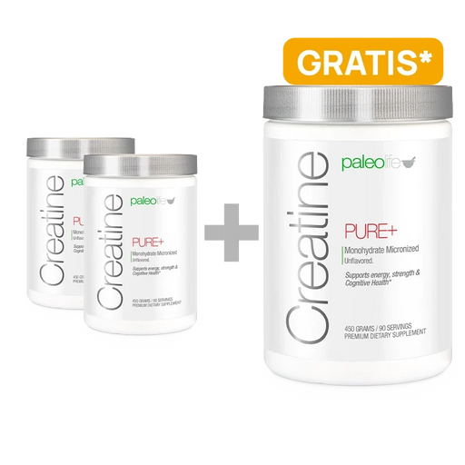 Paleolife Creatine Pure+ Black 3x2