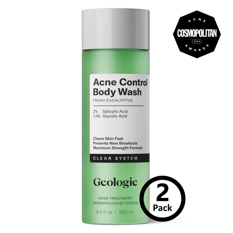 Geologie Acne Control Body Wash Black 2-Pack