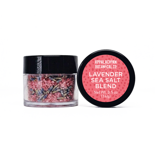 Appalachian Botanical Co. Lavender Sea Salt Blend salt White Smoke 0.5 oz