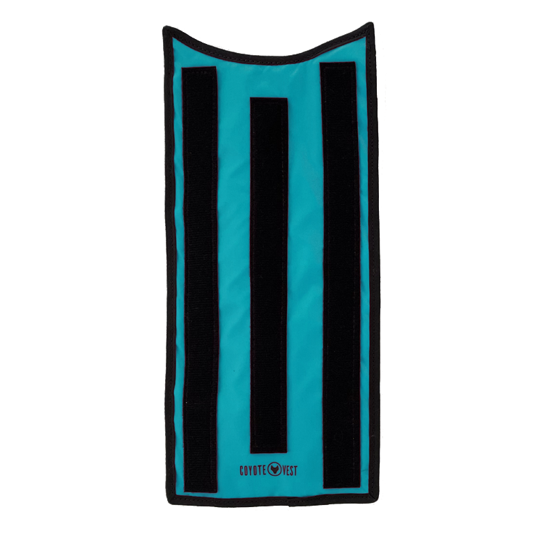 CoyoteVest HawkShield Vest Black Medium / Turquoise