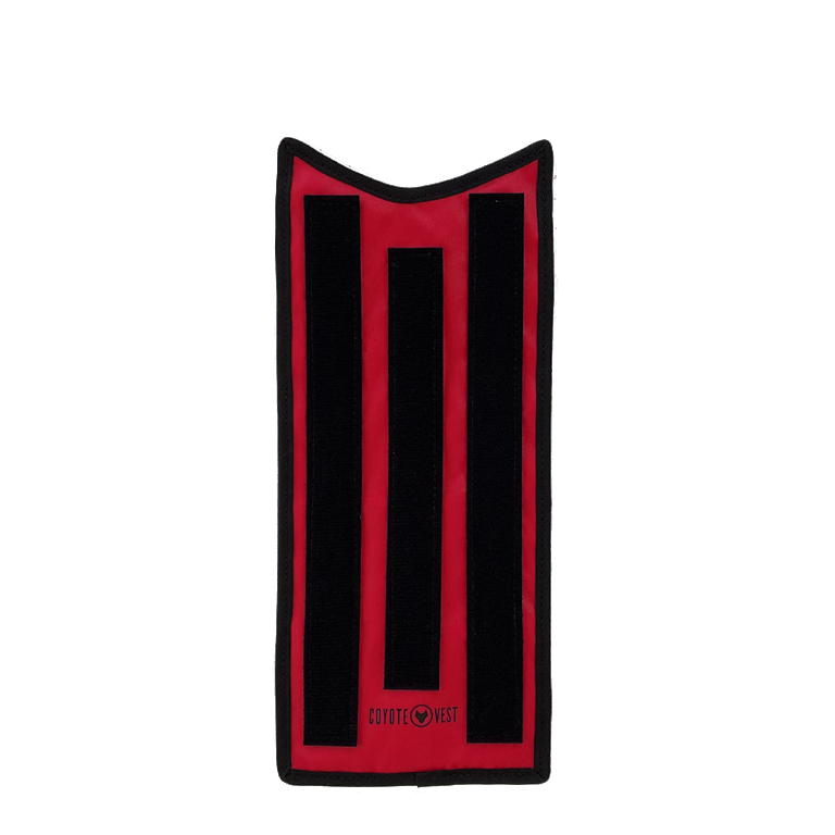 CoyoteVest HawkShield Vest Black Small / Red