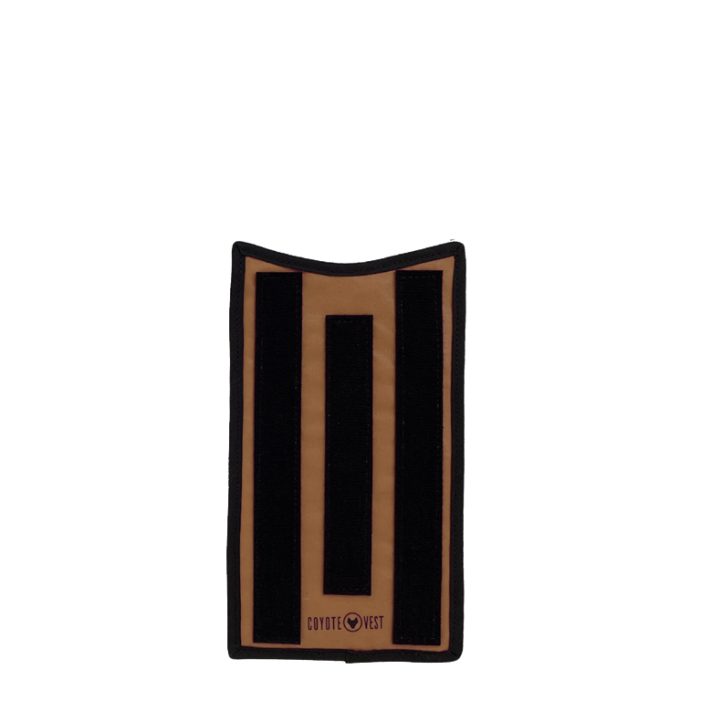 CoyoteVest HawkShield Vest Black Extra Small / Texas Tan