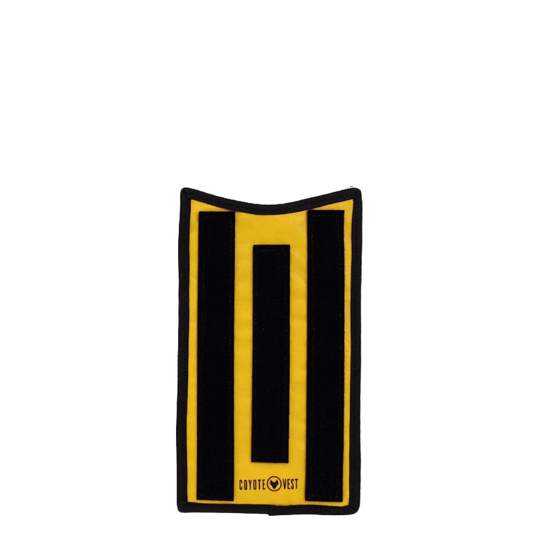 CoyoteVest HawkShield Vest Black Extra Small / Yellow