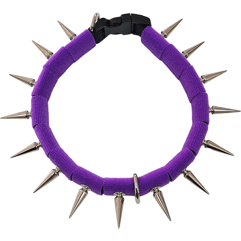 CoyoteVest CoyoteCollar Collar White Smoke Large / Purple