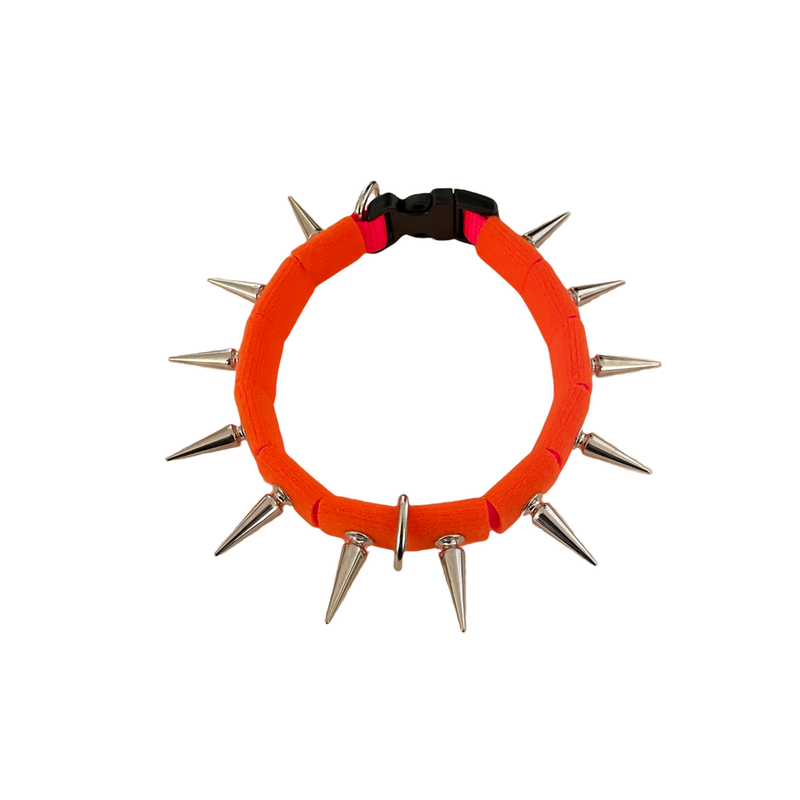 CoyoteVest CoyoteCollar Collar White Smoke Medium / Orange