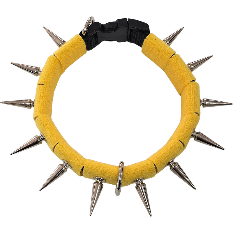 CoyoteVest CoyoteCollar Collar White Smoke Medium / Yellow