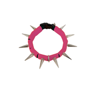 CoyoteVest CoyoteCollar Collar White Smoke Small / Pink