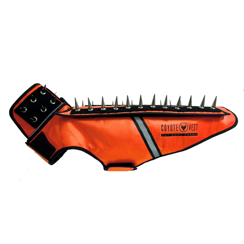 CoyoteVest HawkVest Vest White Smoke Medium / Fluorescent Orange