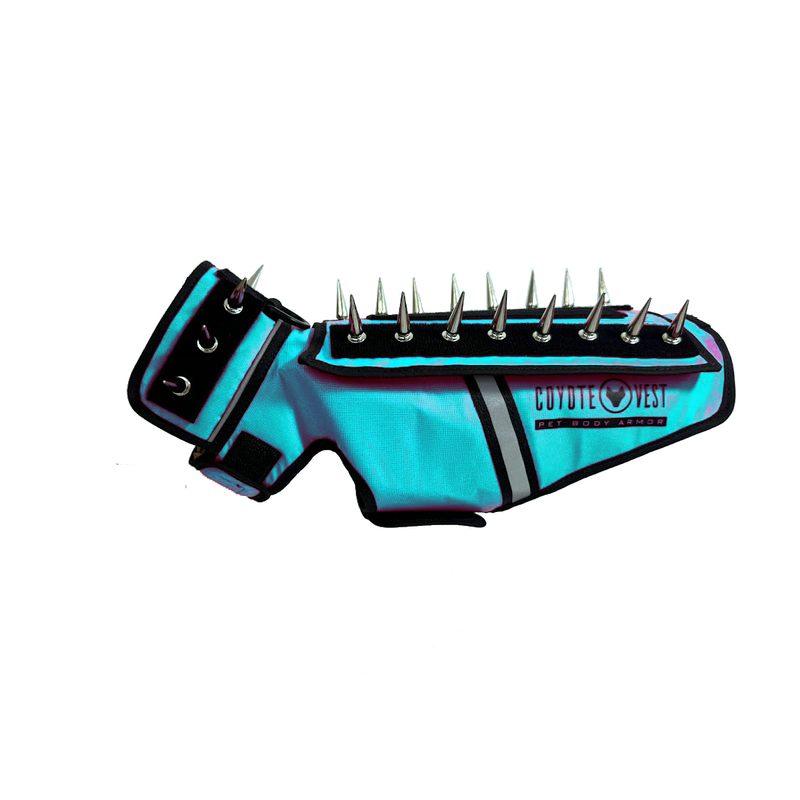 CoyoteVest HawkVest Vest White Smoke Extra Small / Turquoise
