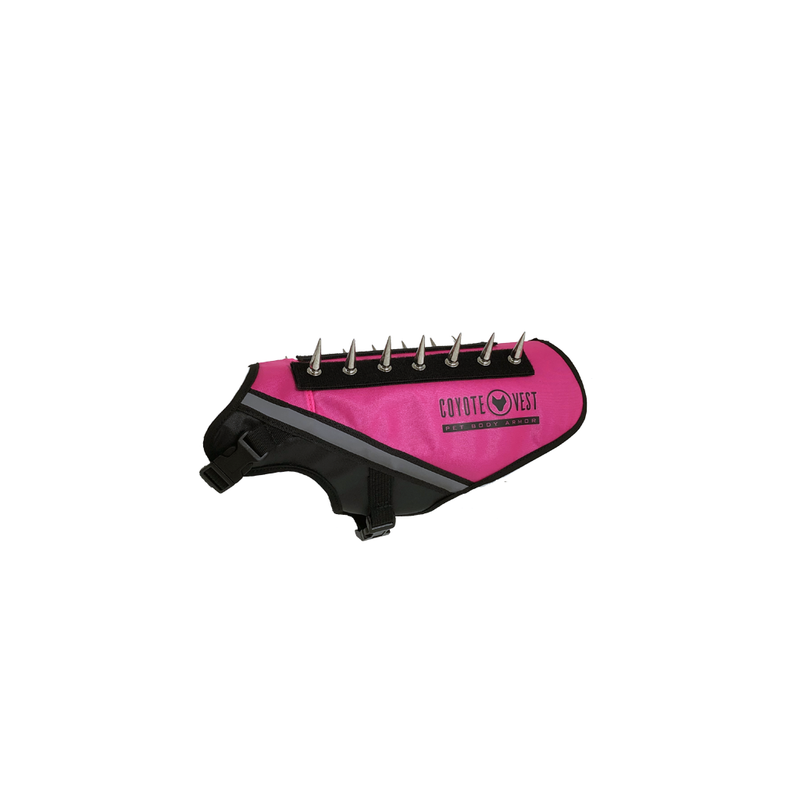 CoyoteVest BullyVest Vest White Smoke Mini / Neon Pink