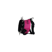 CoyoteVest BullyHarness Vest White Smoke Mini / Neon Pink
