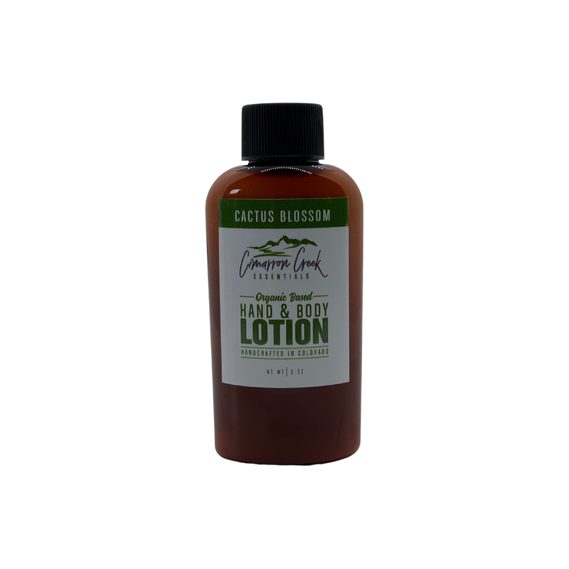 Cimarron Creek Essentials Cactus Blossom Organic Hand & Body Lotion Lotion & Moisturizer Dark Slate Gray 2oz