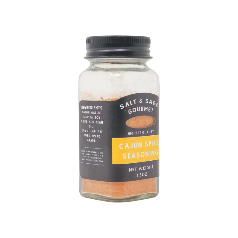 SageWork Organics Cajun Spice Seasoning Lavender