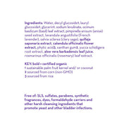 California Baby Calendula™ Bubble Bath Bubble Bath White Smoke 13oz/384mL,64oz/half gallon,2oz/59mL