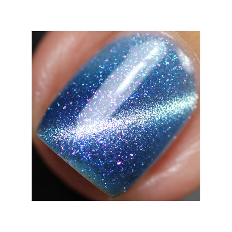 UberChic Beauty Calm Before The Storm - Cats Eye Iridescent Gel Polish Gel Polish Dark Slate Gray