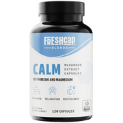 FreshCap Mushrooms Calm Blend Capsules, 120 count Capsules Lavender