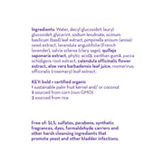 California Baby Calming™ Bubble Bath Bubble Bath White Smoke 13oz/384mL,64oz/half gallon,2oz/59mL