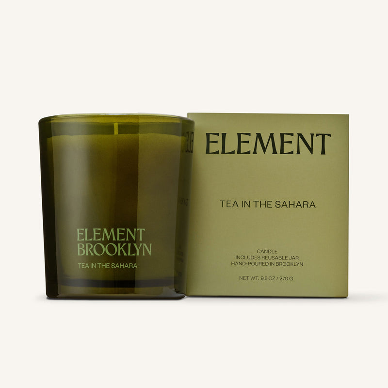 Element Brooklyn Tea in the Sahara Candle Candles Dark Khaki