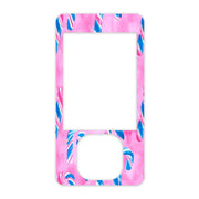 Peelz Candy Canes Sticker for DEXCOM G7 and G6 Touchscreen Receiver Peelz/Stickers White Smoke