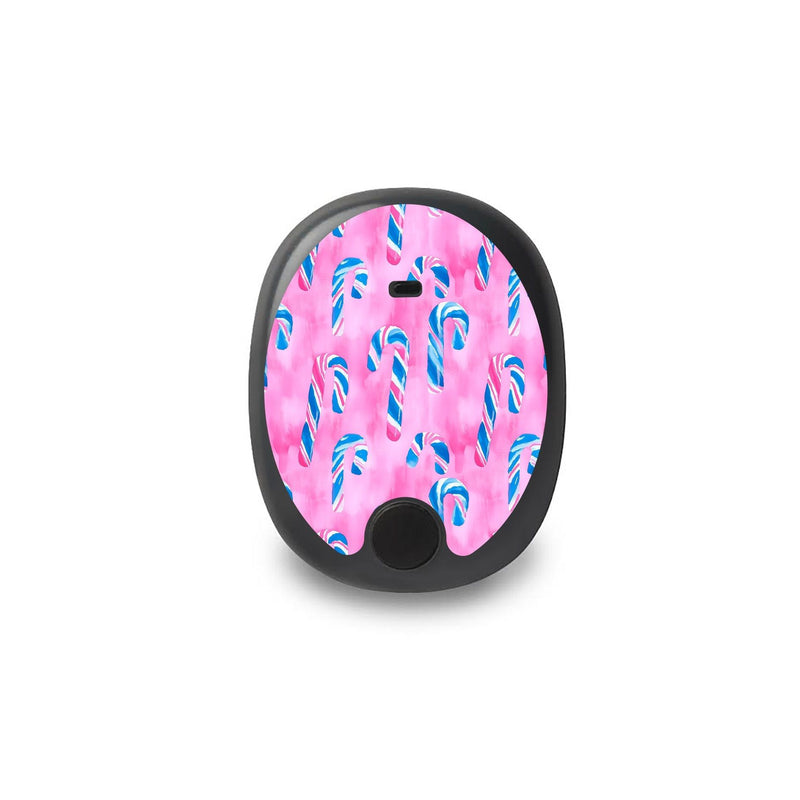 Peelz Candy Canes Sticker for Eversense Smart Transmitter Peelz/Stickers White Smoke