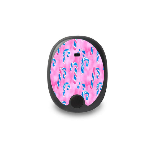 Peelz Candy Canes Sticker for Eversense Smart Transmitter Peelz/Stickers White Smoke