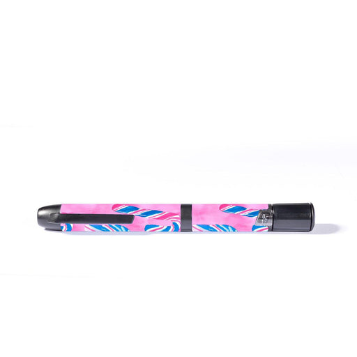 Peelz Candy Canes Sticker for InPen - Smart Insulin Pen Peelz/Stickers White Smoke