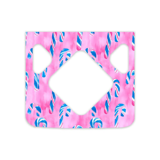 Peelz Candy Canes Sticker for Medtronic MiniMed 770G & 780G Peelz/Stickers White Smoke Front Peelz