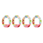 Peelz Candy Castle Pod Patch Tape - Pump Peelz Patch Medical Tape White Smoke 4-Pack Omnipod Tape
