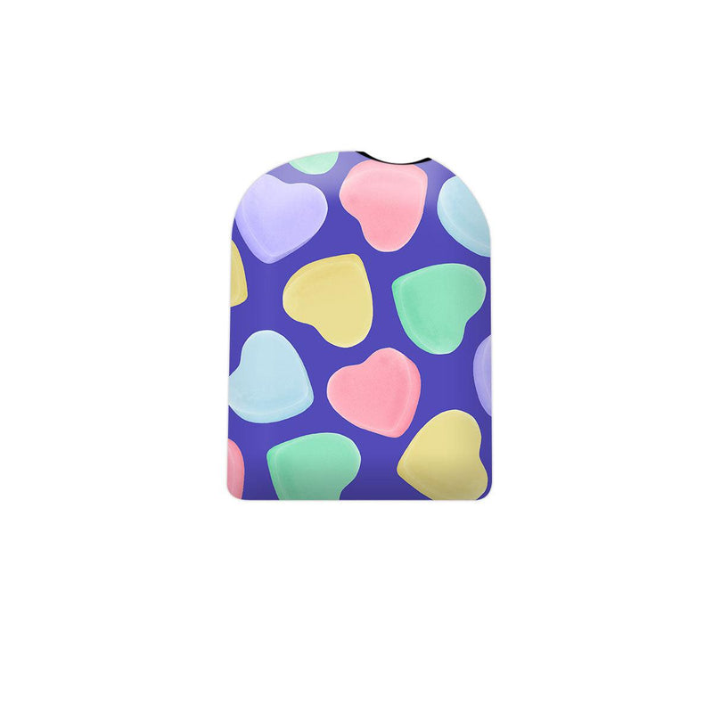 Peelz Candy Hearts Pod Sticker – Pump Peelz Peelz/Stickers White Smoke