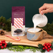 Teeccino Candy Cane Chicory Herbal Coffee Herbal Coffee Dark Slate Gray 11 ounce bag,5lb ground