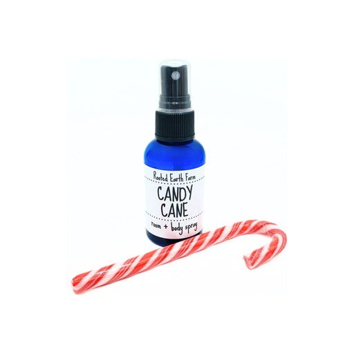Rooted Earth Farm + Apothecary Candy Cane Room Spray Room + Body Sprays White Smoke 2 oz