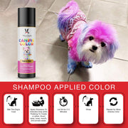 Warren London Canine Color Semi Perm Coat Color Shampoo for Dogs Spa Product White Smoke Blue,Red,Pink,Teal,Rose Gold,Purple,Green,Lilac,All 8 Pack of Colors