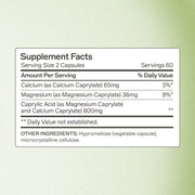 AMMD Caprylic Acid Supplement Antique White