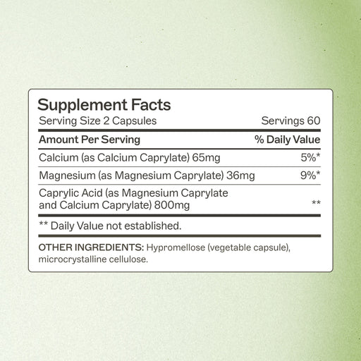 AMMD Caprylic Acid Supplement Antique White