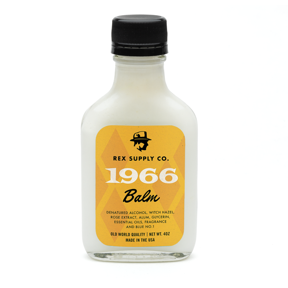 Rex Supply Co. Rex Supply Co. 1966 Old World After Shave Balm 4 Oz After Shave Balm White Smoke