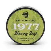 Rex Supply Co. Rex Supply Co. 1977 Old World Tallow Shaving Soap 4 Oz Shaving Soap White Smoke