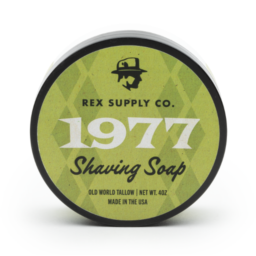 Rex Supply Co. Rex Supply Co. 1977 Old World Tallow Shaving Soap 4 Oz Shaving Soap White Smoke